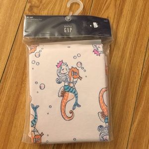 Gap Seahorse Mermaid Short sleeve Pink Pajama